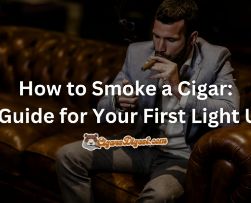 How to Smoke a Cigar A Guide for Your First Light Up